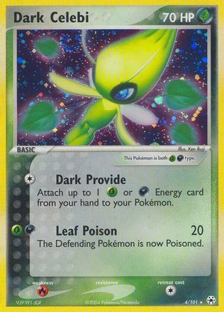 Dark Celebi (4) [Hidden Legends] Holofoil
