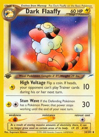 Dark Flaaffy (34) [Neo Destiny] 1st Edition