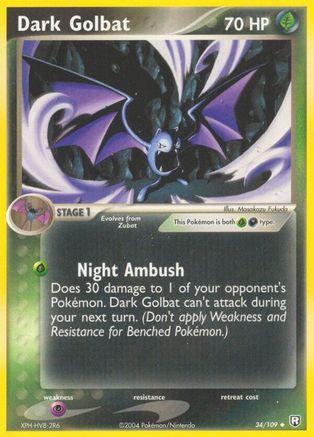 Dark Golbat (34) [Team Rocket Returns]