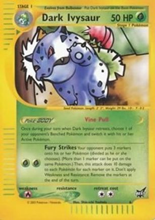 Dark Ivysaur - 6 (6) [Best of Promos]