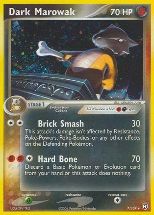 Dark Marowak (7) [Team Rocket Returns] Holofoil