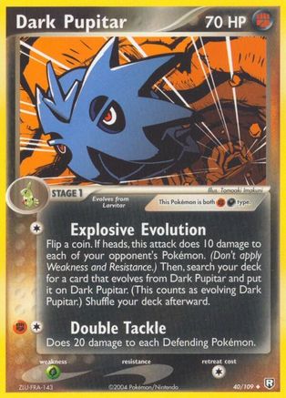 Dark Pupitar - 040/109 (40) [Team Rocket Returns] Reverse Holofoil