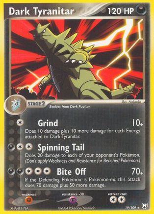 Dark Tyranitar - 019/109 (19) [Team Rocket Returns] Reverse Holofoil
