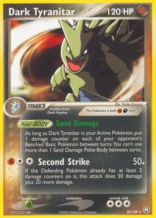 Dark Tyranitar - 020/109 (20) [Team Rocket Returns]