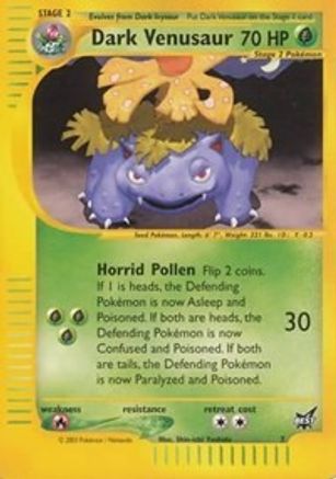 Dark Venusaur - 7 (7) [Best of Promos]