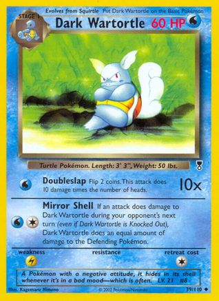 Dark Wartortle (39) [Legendary Collection] Reverse Holofoil