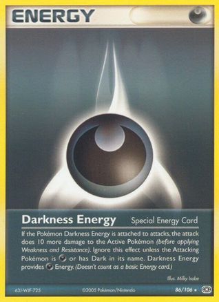 Darkness Energy (Special) (86) [Emerald] Reverse Holofoil