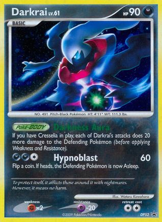 Darkrai - DP52 (DP52) [Diamond and Pearl Promos] Holofoil