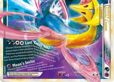 Darkrai & Cresselia Legend (Bottom) (100) [Triumphant] Holofoil