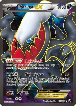 Darkrai EX (107 Full Art) (107) [Dark Explorers] Holofoil