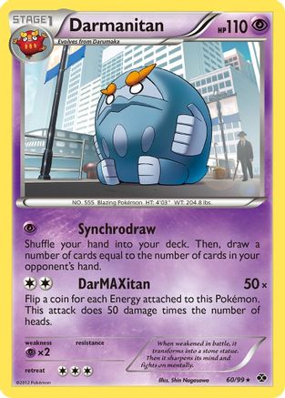 Darmanitan (60) [Next Destinies] Reverse Holofoil