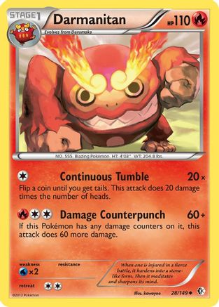 Darmanitan (28) [Boundaries Crossed]
