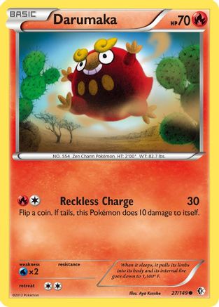 Darumaka (27) [Boundaries Crossed] Reverse Holofoil