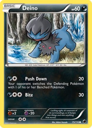 Deino (75) (75) [Plasma Freeze] Reverse Holofoil