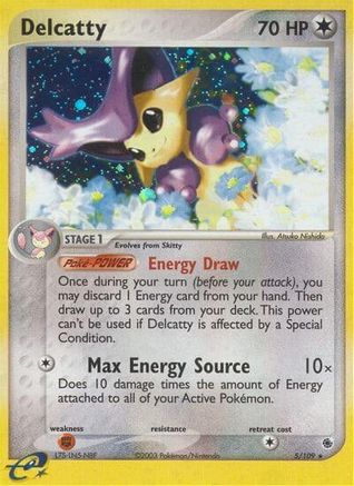 Delcatty - 5/109 (5) [Ruby and Sapphire] Reverse Holofoil