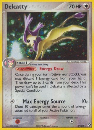 Delcatty (8) [Power Keepers] Holofoil