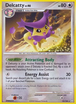 Delcatty (23) [Legends Awakened] Reverse Holofoil