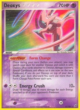 Deoxys (Attack Forme) (17) [Deoxys] Reverse Holofoil