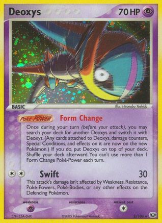 Deoxys (Speed Forme) (2) [Emerald] Holofoil