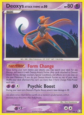 Deoxys Attack Forme (24) [Legends Awakened]