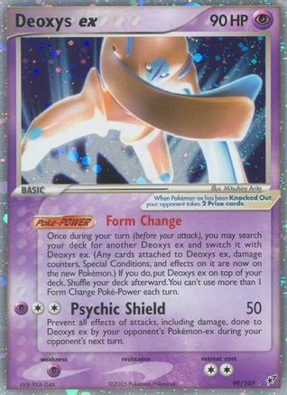 Deoxys ex (Defense Forme) (99) [Deoxys] Holofoil