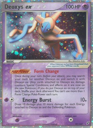 Deoxys ex (Normal Forme) (97) [Deoxys]