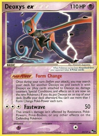 Deoxys ex (17) [POP Series 4] Holofoil