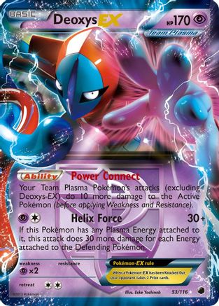 Deoxys EX (Team Plasma) (53) [Plasma Freeze] Holofoil