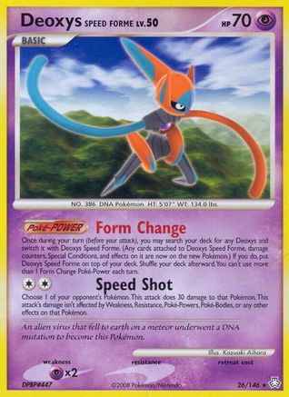 Deoxys Speed Forme (26) [Legends Awakened]