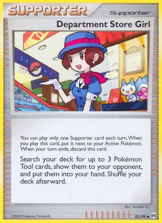 Department Store Girl (85) [Arceus] Reverse Holofoil
