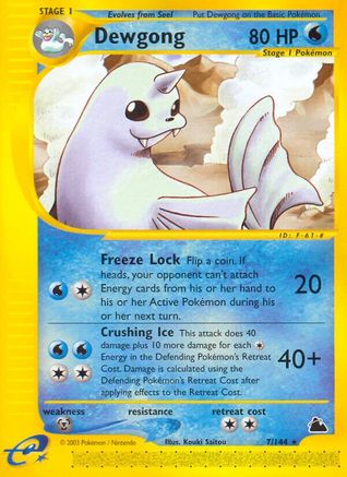 Dewgong (7) (7) [Skyridge]