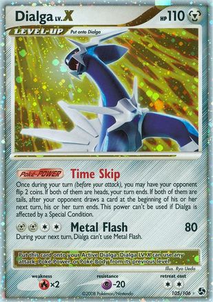 Dialga LV.X (105) [Great Encounters] Holofoil