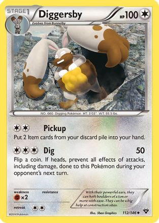 Diggersby (112) [XY Base Set]