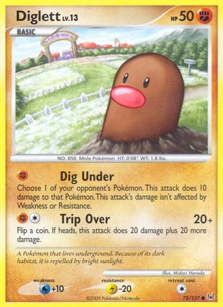 Diglett (72) [Platinum]