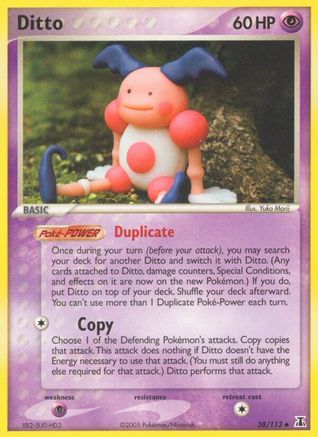 Ditto - 038/113 (Mr. Mime) (38) [Delta Species]