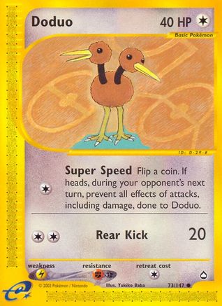 Doduo (73) [Aquapolis]