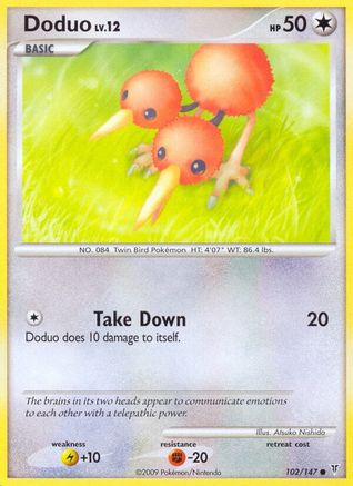 Doduo (102) [Supreme Victors] Reverse Holofoil