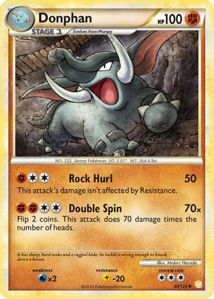 Donphan (40) [HeartGold SoulSilver]