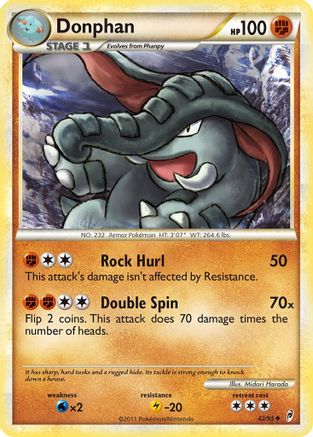 Donphan (42) [Call of Legends] Reverse Holofoil