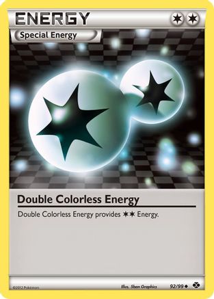 Double Colorless Energy (92) [Next Destinies] Reverse Holofoil