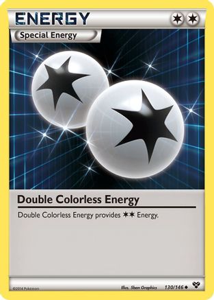 Double Colorless Energy (130) [XY Base Set]