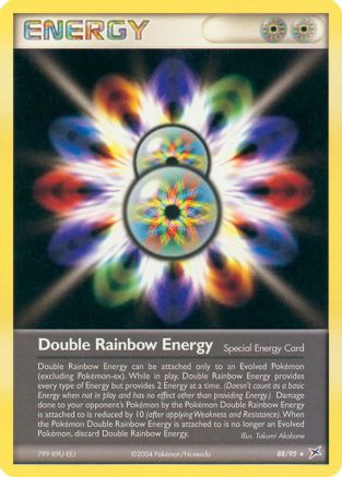 Double Rainbow Energy () [Team Magma vs Team Aqua] Reverse Holofoil