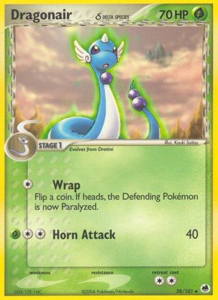 Dragonair (Delta Species) (28) [Dragon Frontiers]