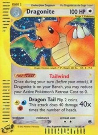 Dragonite (9) (9) [Expedition] Holofoil