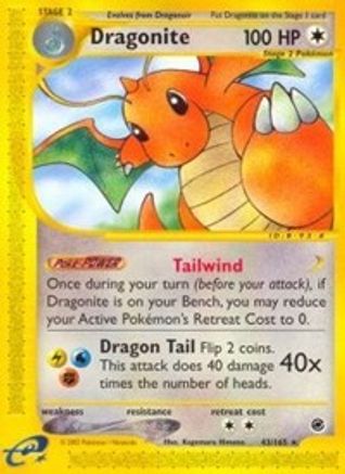Dragonite (43) (43) [Expedition] Reverse Holofoil