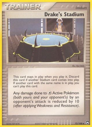 Drake's Stadium (72) [Power Keepers] Reverse Holofoil