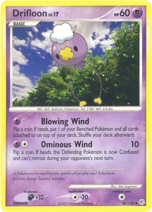 Drifloon (46) [Diamond and Pearl] Reverse Holofoil