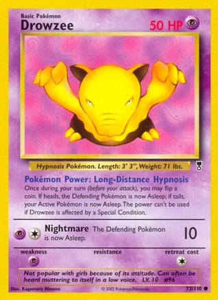 Drowzee (73) [Legendary Collection] Reverse Holofoil