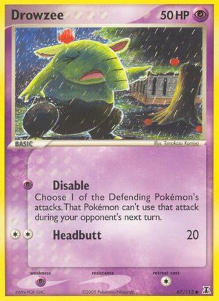Drowzee (67) [Delta Species] Reverse Holofoil
