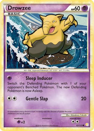 Drowzee (62) [HeartGold SoulSilver] Reverse Holofoil